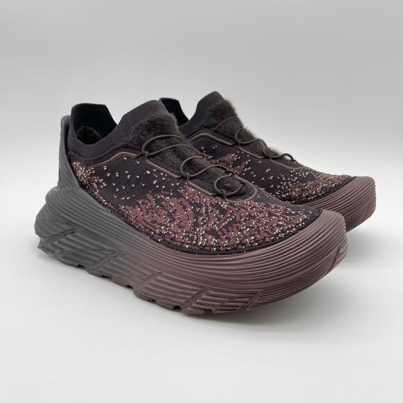 Hoka x Paria Farzaneh | Restore Chukka Sneakers in Chocolate Men's 9 Women's 10 - Picture 2 of 14